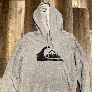 Men's Quiksilver Grey Hoodie